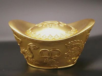 金元寶貼金