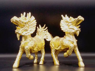 麒麟貼金