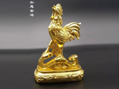 如意金雞貼金