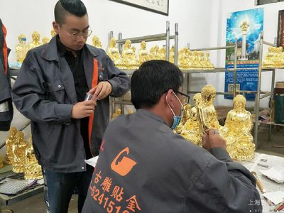 佛像佛具貼金